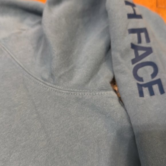 The North Face Teal Long Sleeve Pullover Drawstring Hoodie LG - Picture 10 of 16